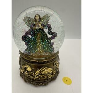 St. Nicholas Square Angel Musical Snow Globe “Angels We Have Heard On High”